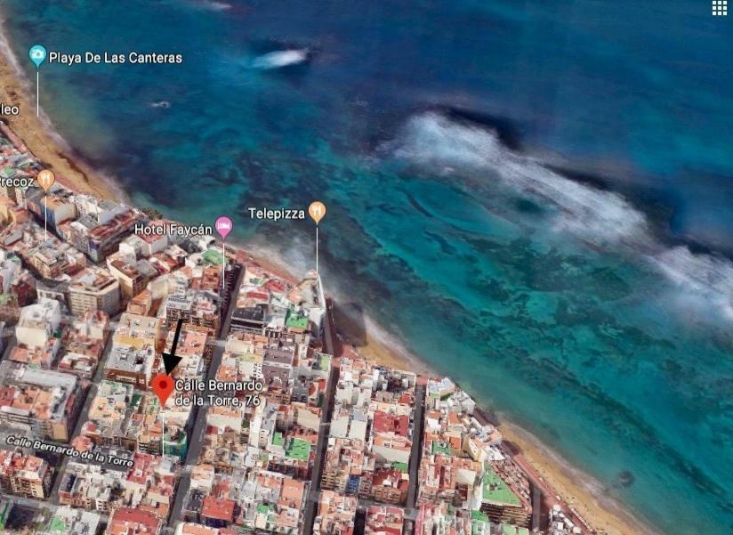 Homeforguest Stylish And Modern Apartment Overlooking Las Canteras Las Palmas de Gran Canaria Zewnętrze zdjęcie